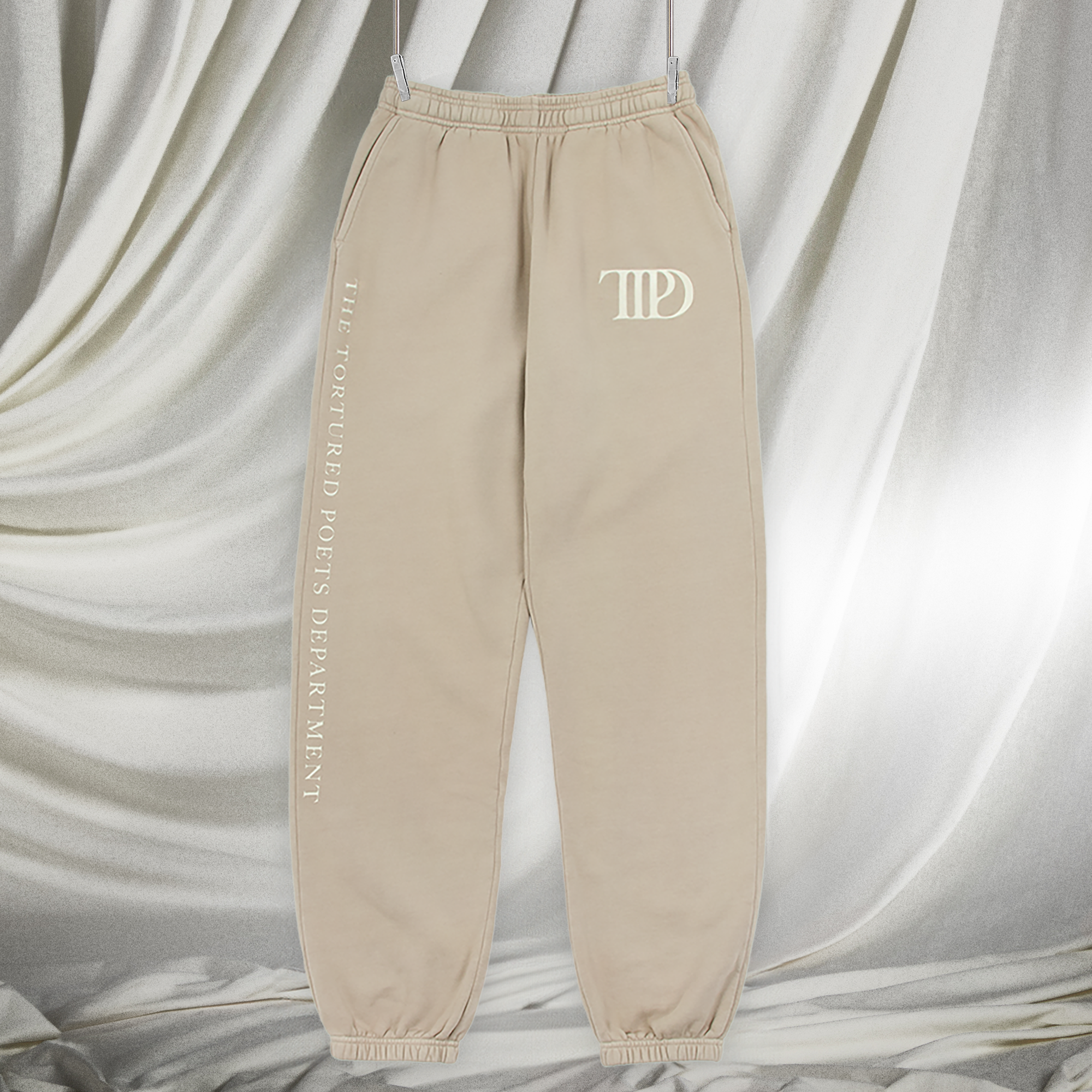 The Tortured Poets Department Beige Sweatpants Lifestyle