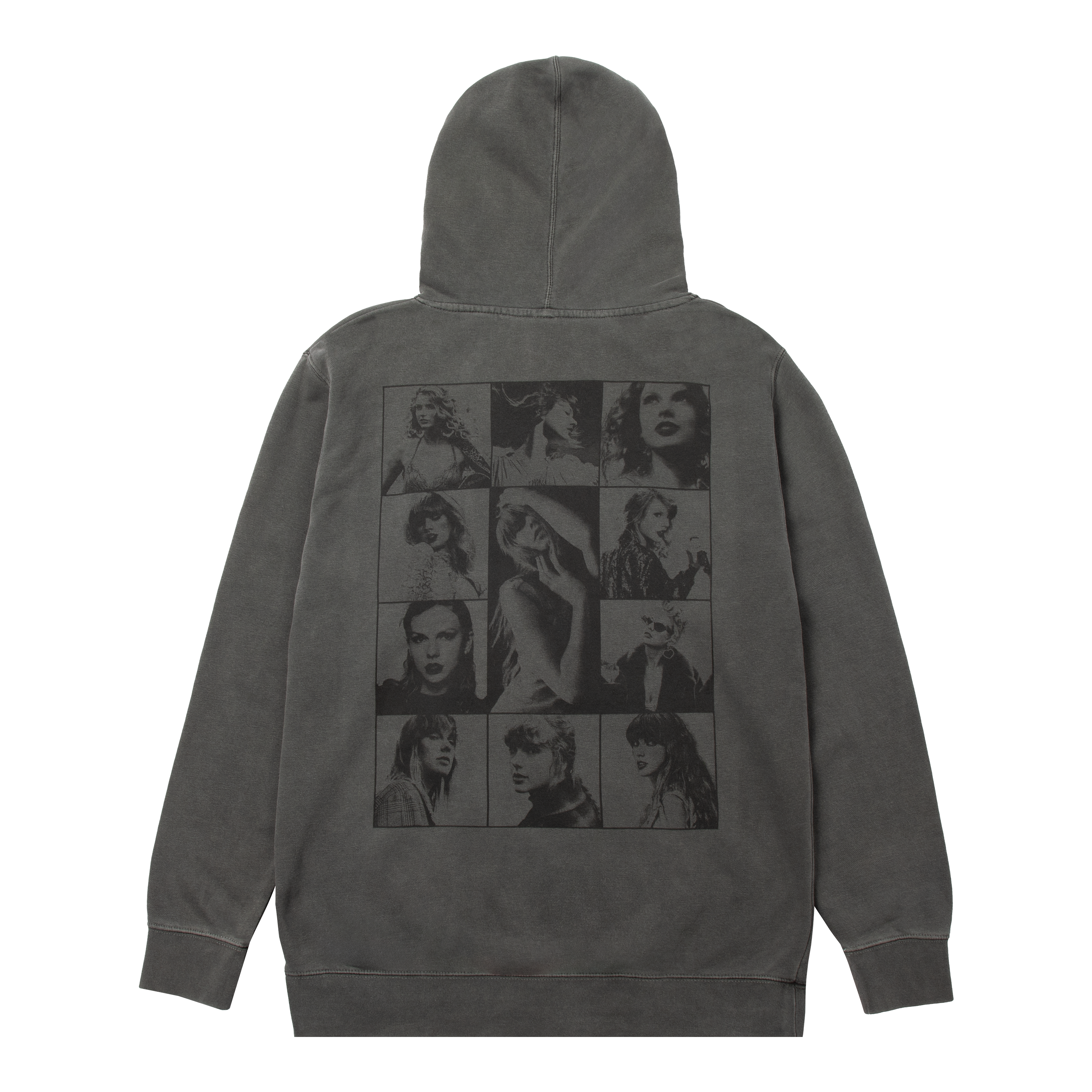 Taylor Swift | The Eras Tour Charcoal Hoodie Back