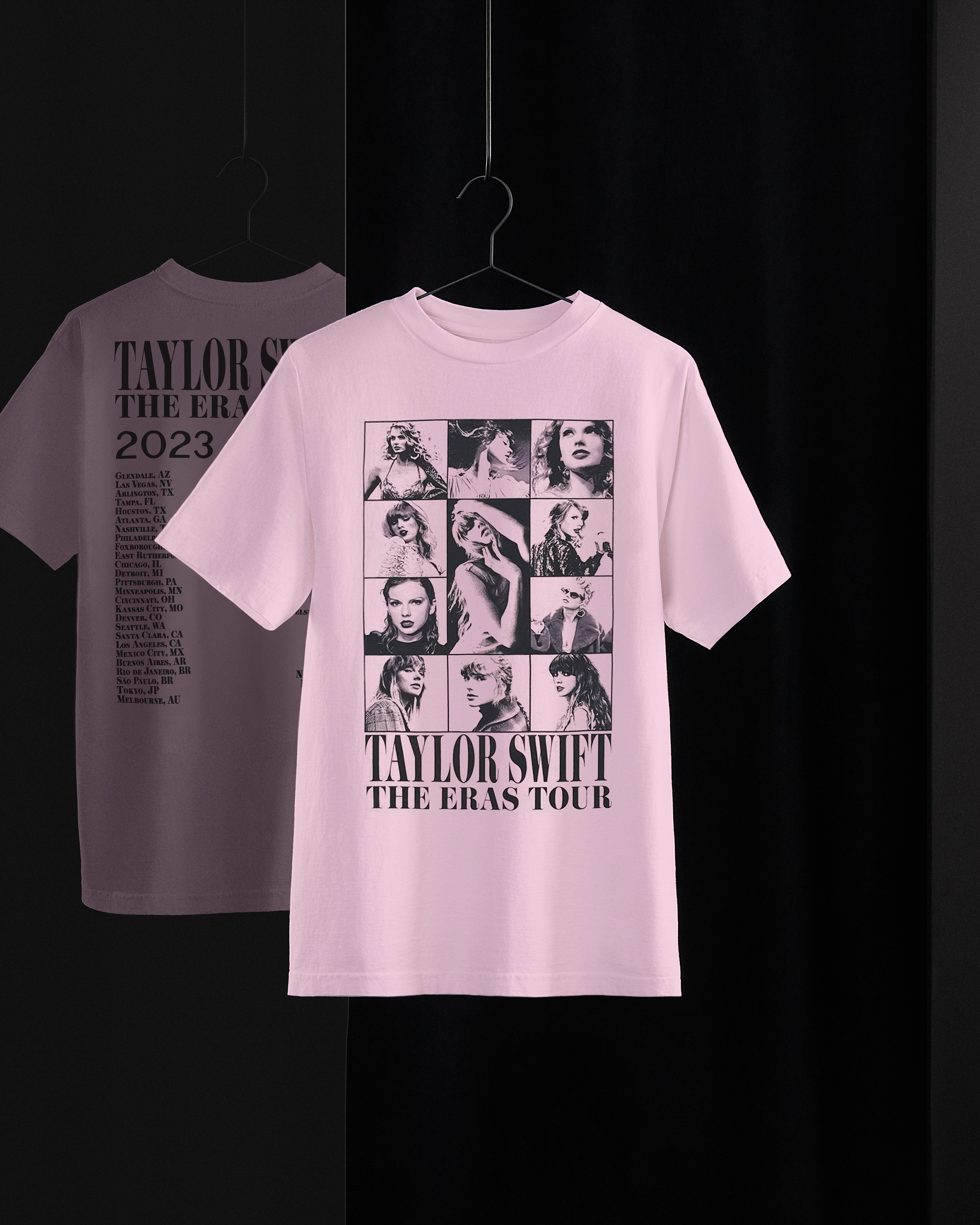 Taylor Swift | The Eras Tour Pink T-Shirt editorial