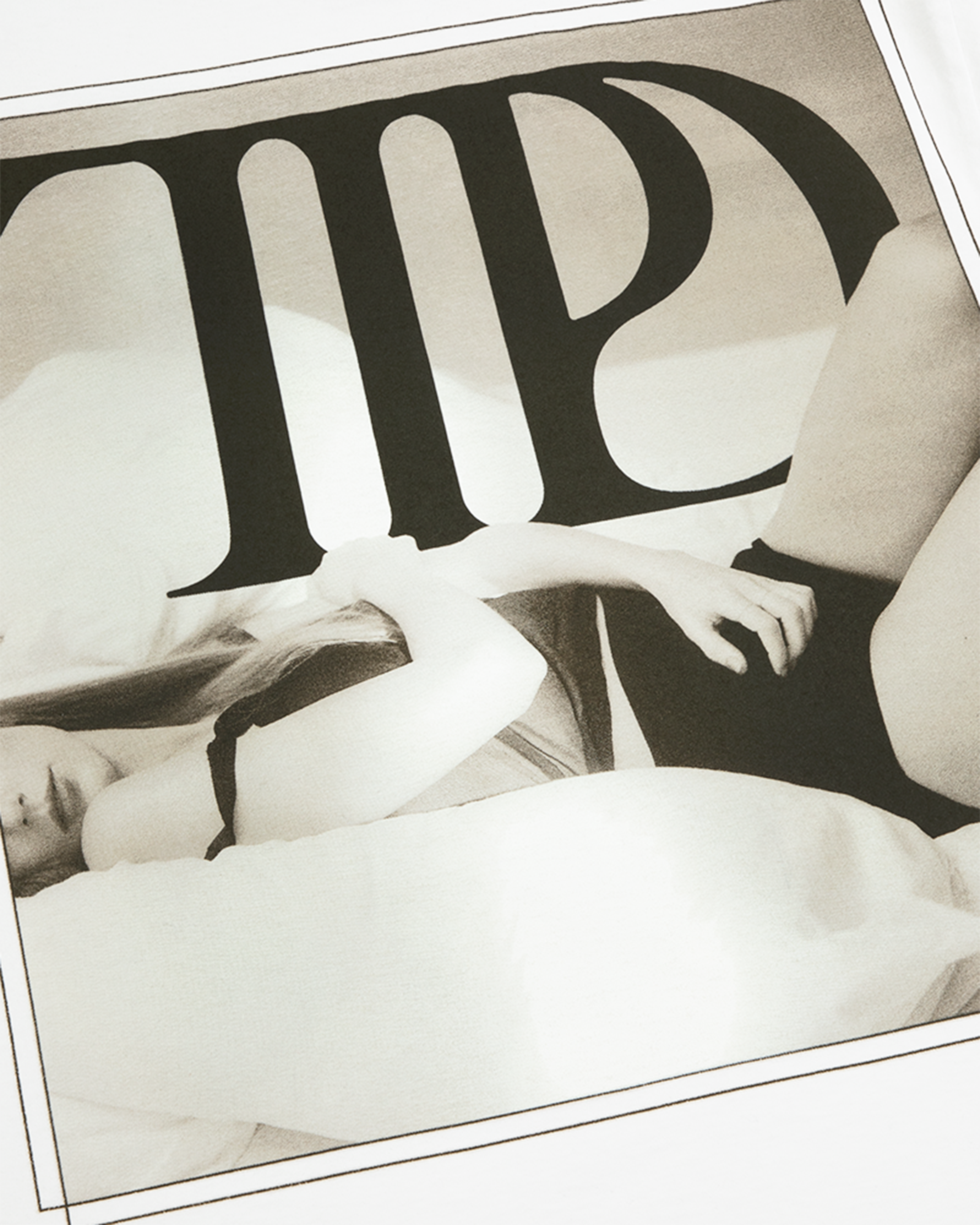 The Tortured Poets Department White T-Shirt back detail