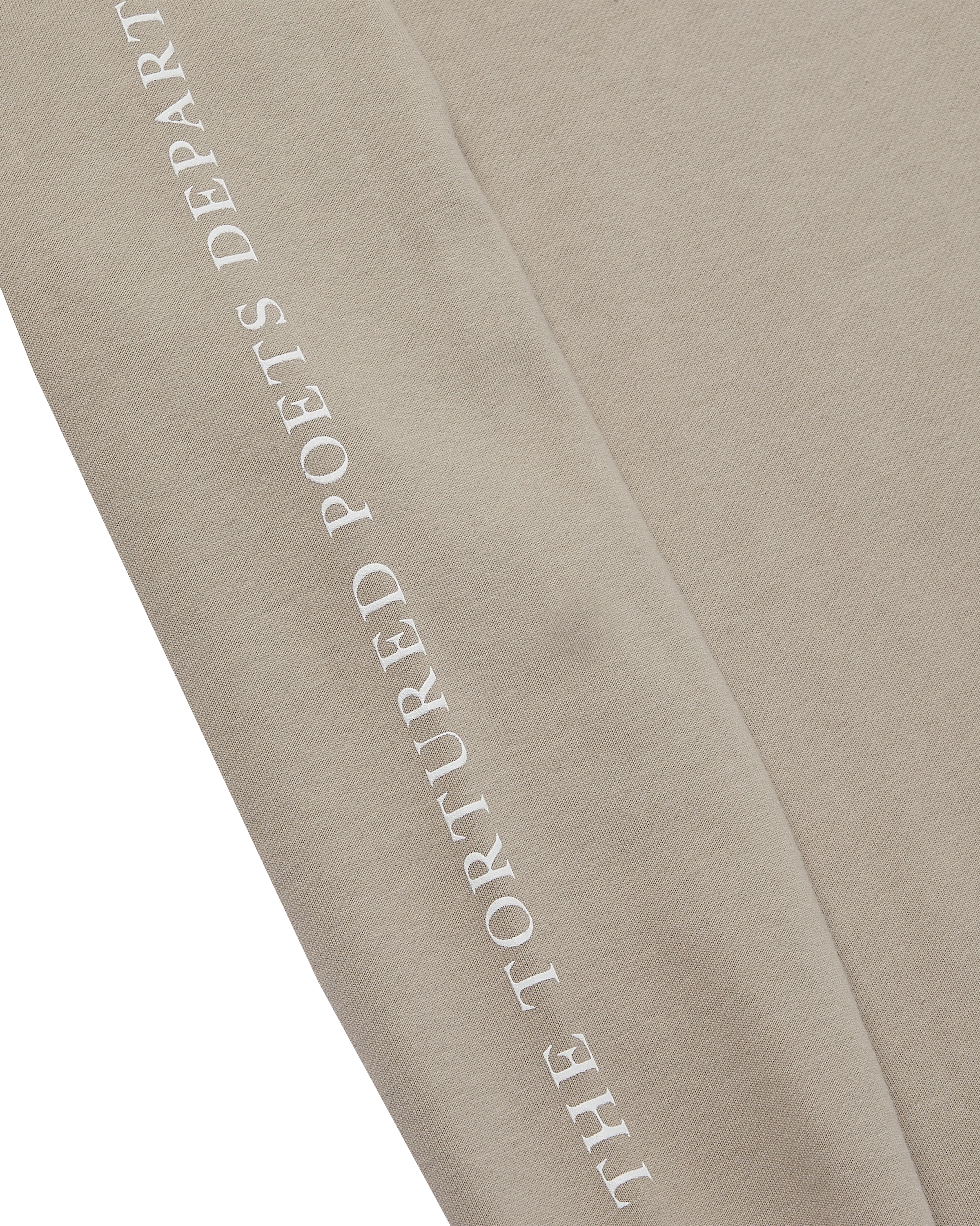The Tortured Poets Department Beige Crewneck sleeve