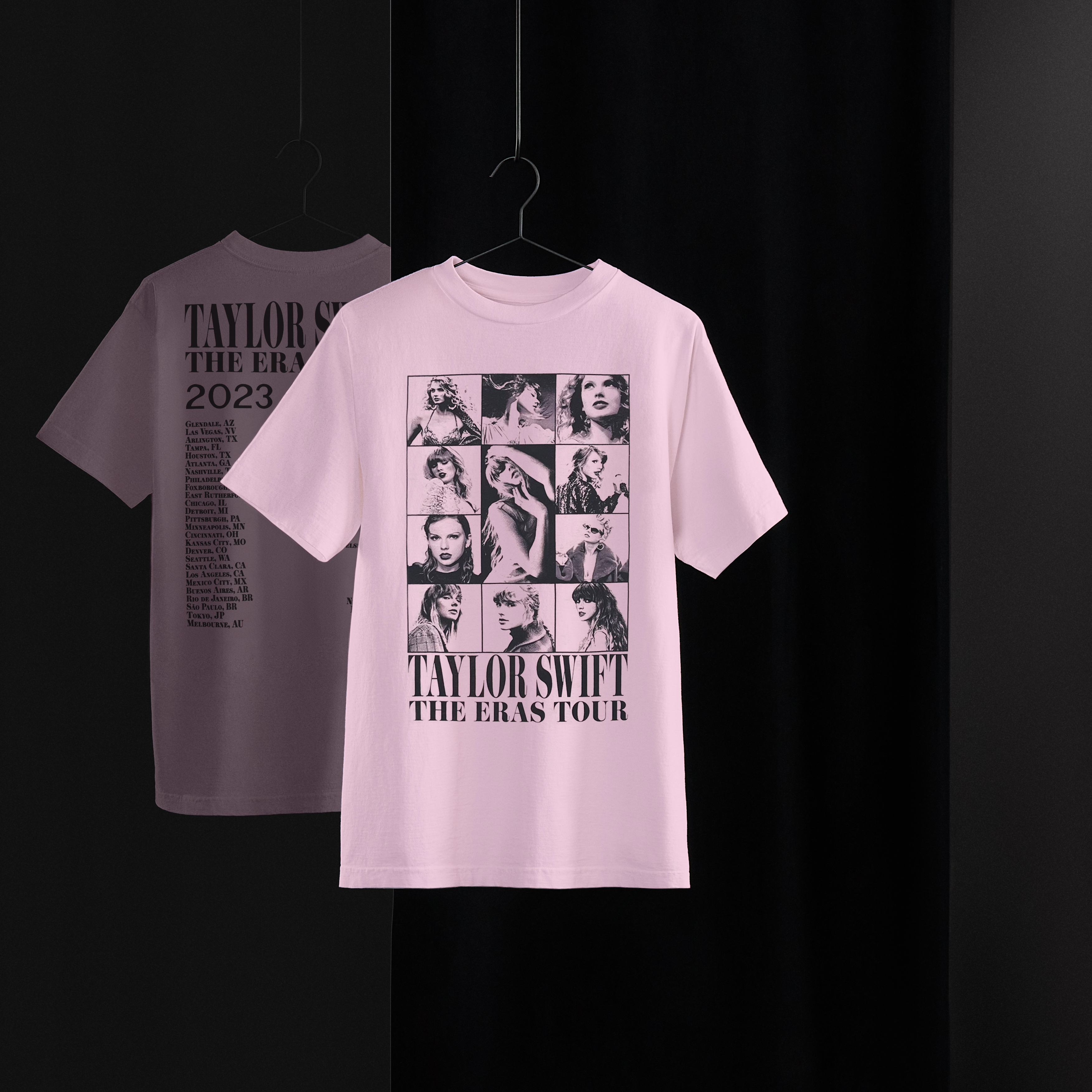 Taylor Swift | The Eras Tour Pink T-Shirt lifestyle