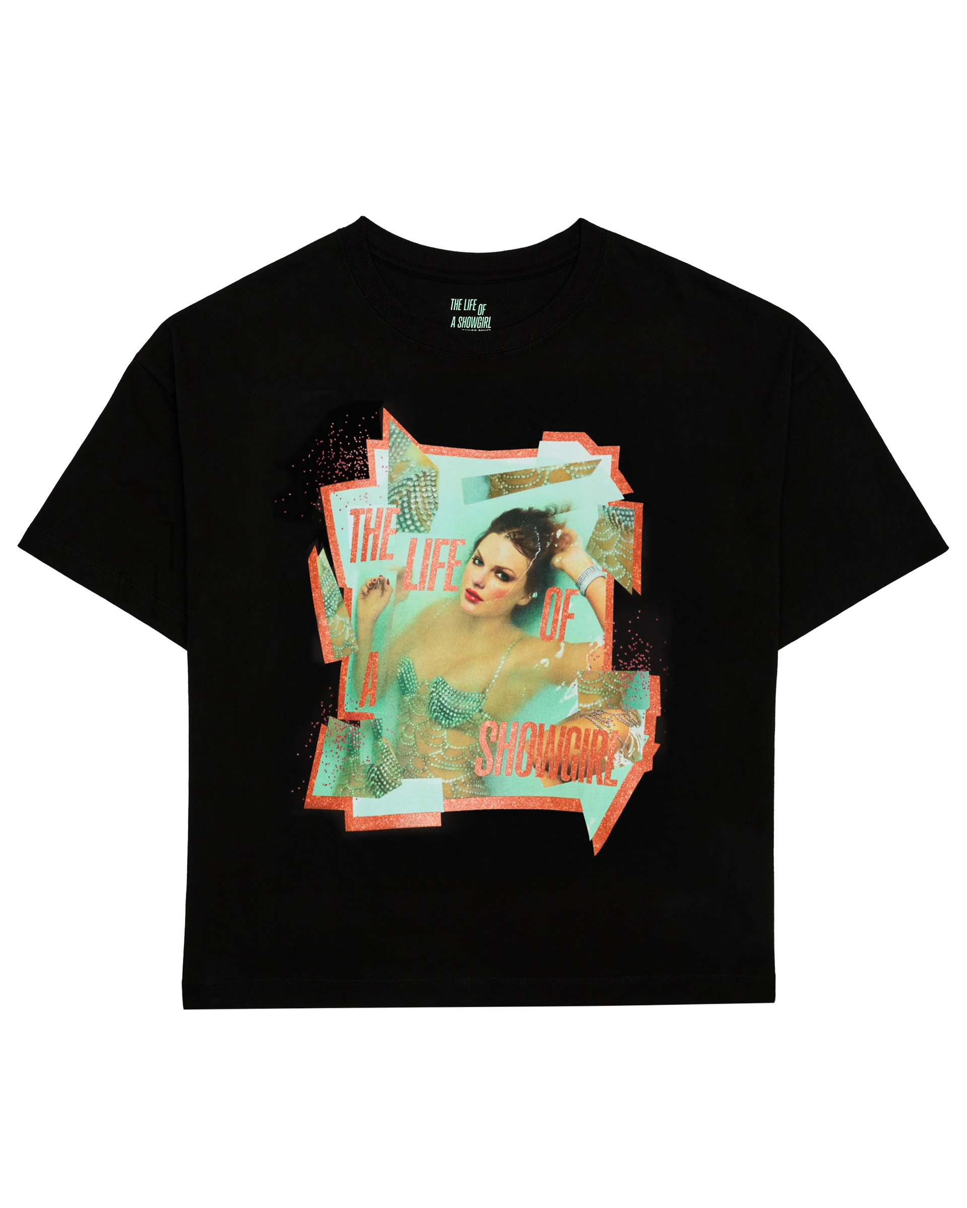【新品未使用】Showgirl Taylor Swift Tシャツ Lサイズ The Life of a Showgirl Album Cover T-Shirt – Taylor Swift Official