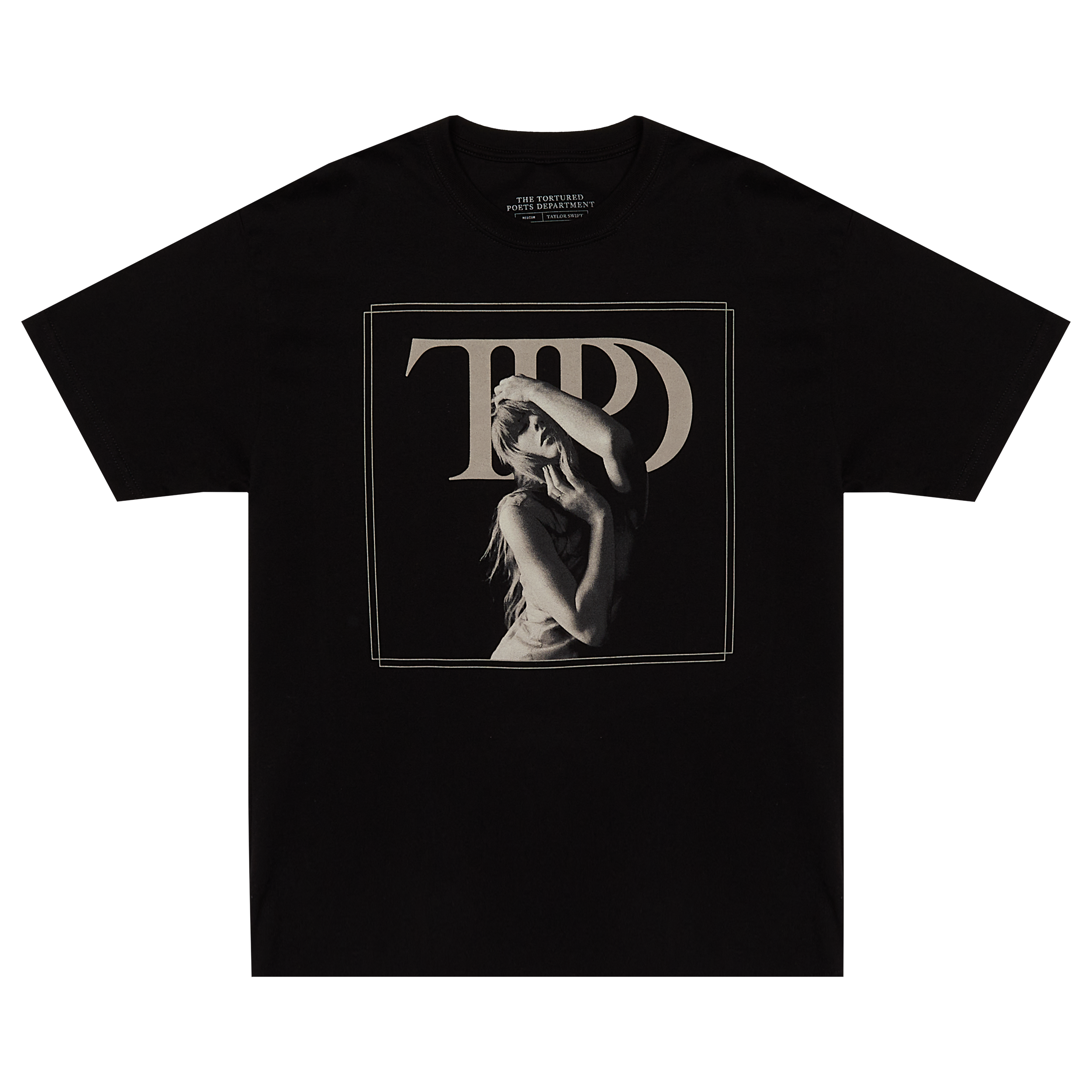 Dpt Merch The Tortured Poets Department Black Photo T-Shirt – Taylor Swift ...