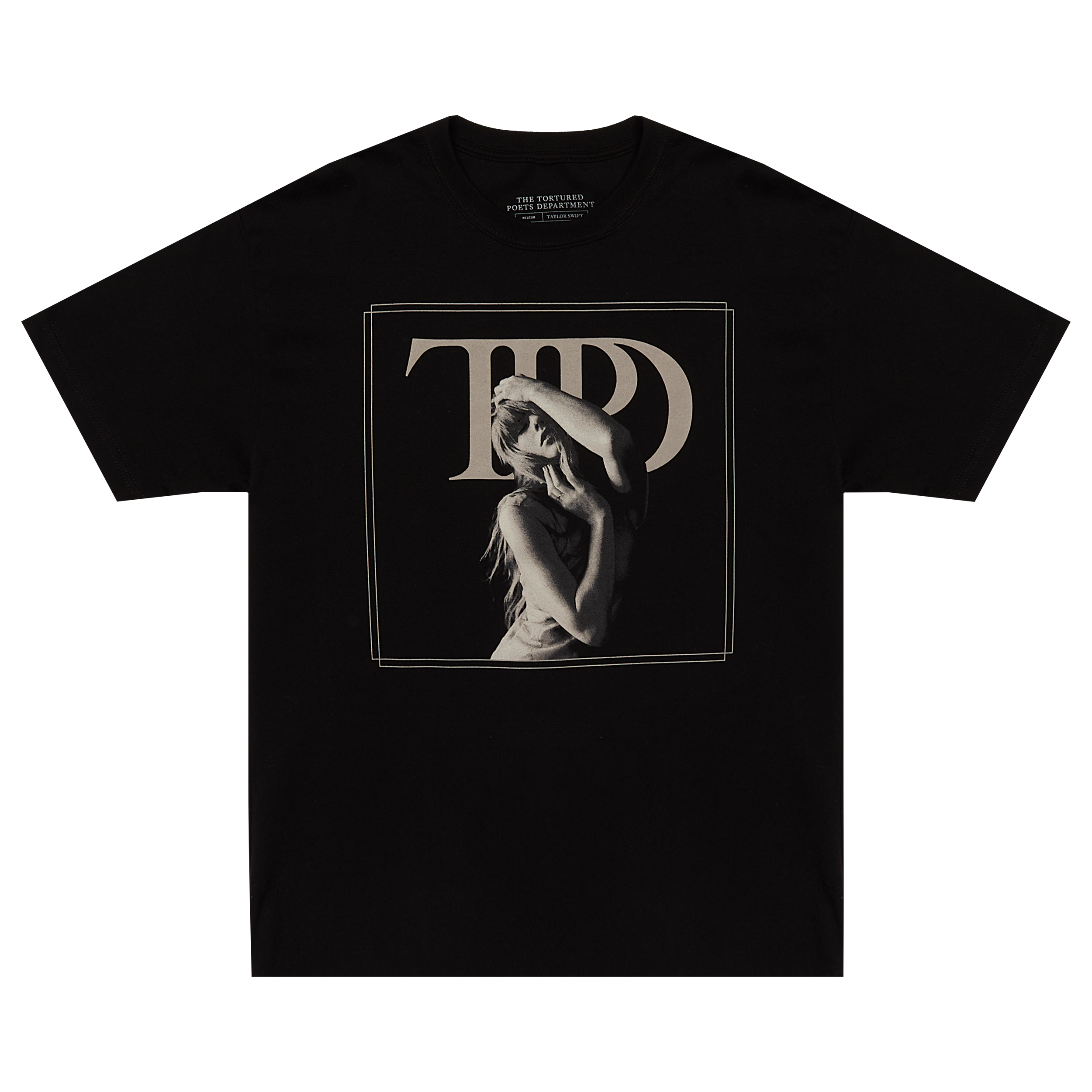 The Tortured Poets Department Black Photo T-Shirt