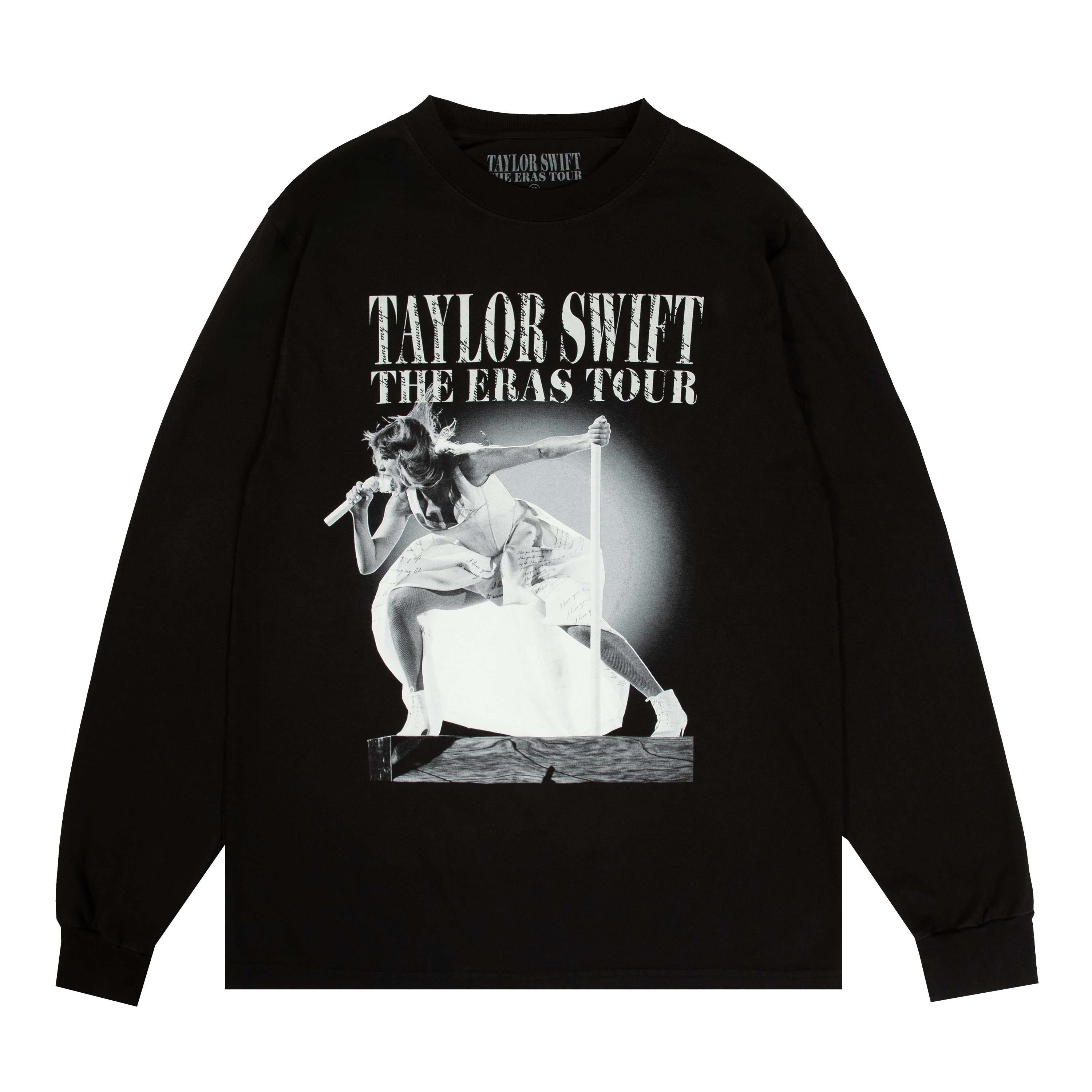 Taylor Swift | The Eras Tour TTPD Live Photo Longsleeve Oversized T-Shirt Front