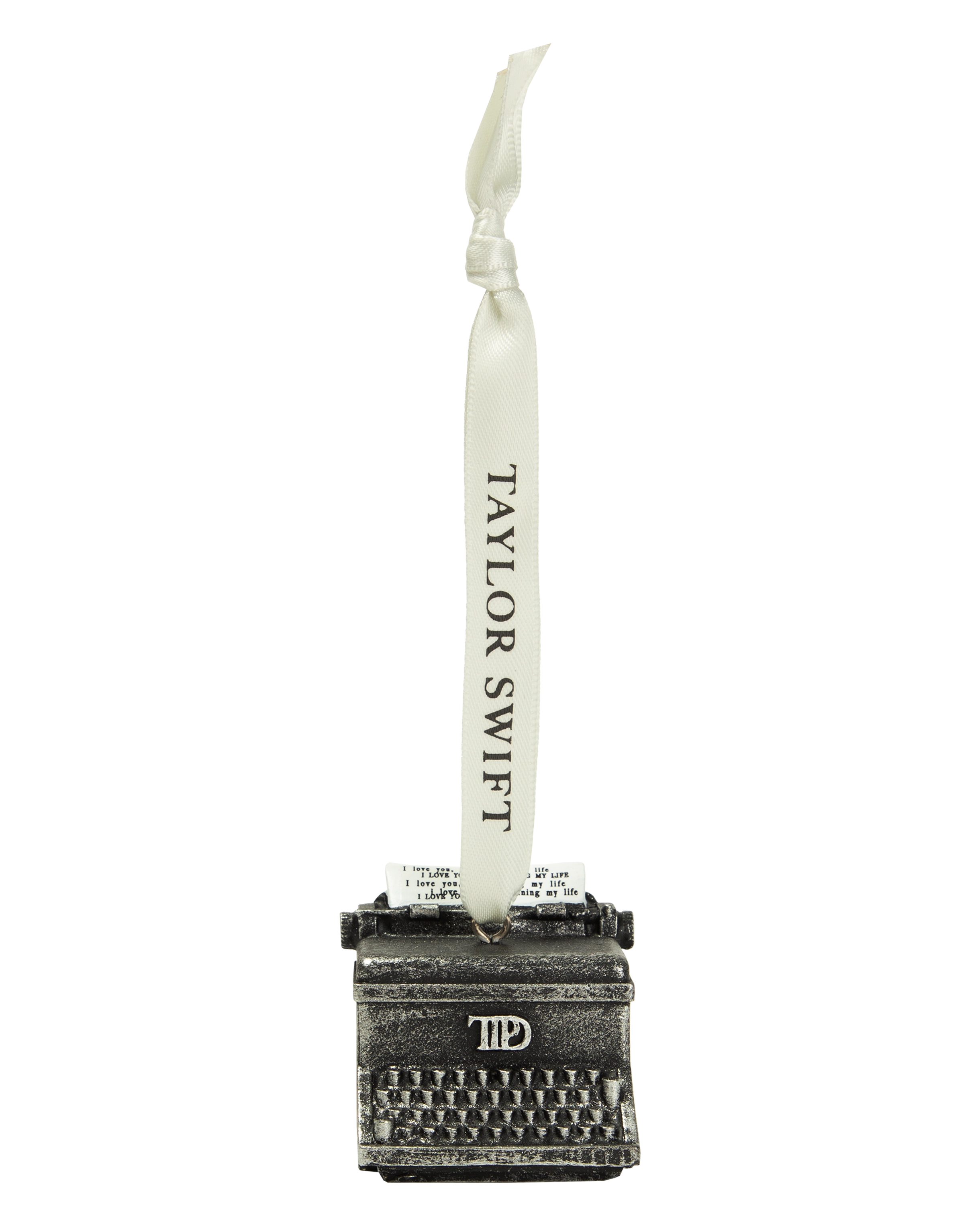 TTPD Typewriter Ornament