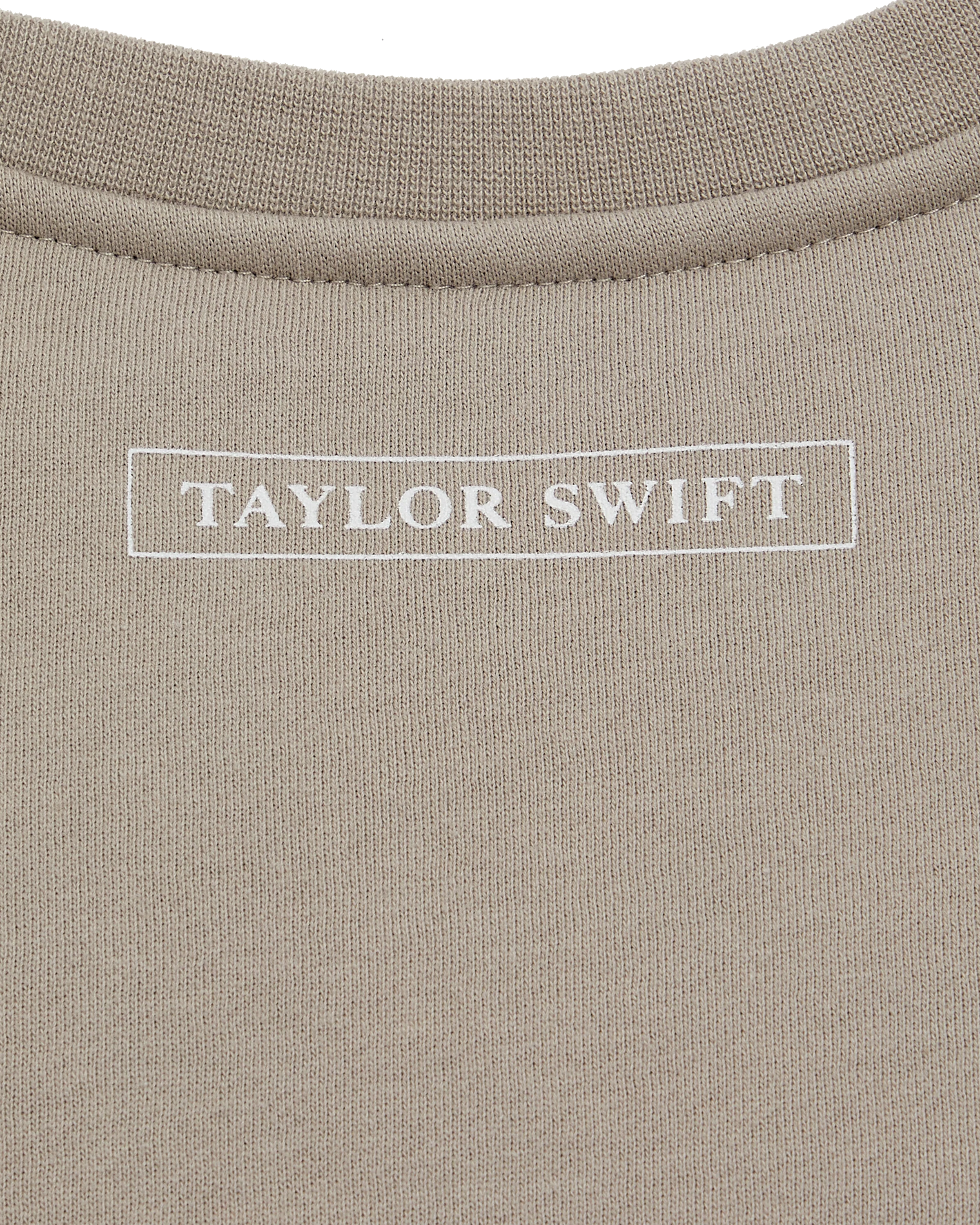 The Tortured Poets Department Beige Crewneck Taylor Swift