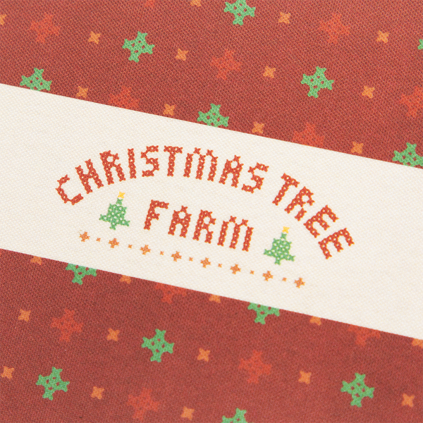 Christmas Tree Farm Notebook Front Detail