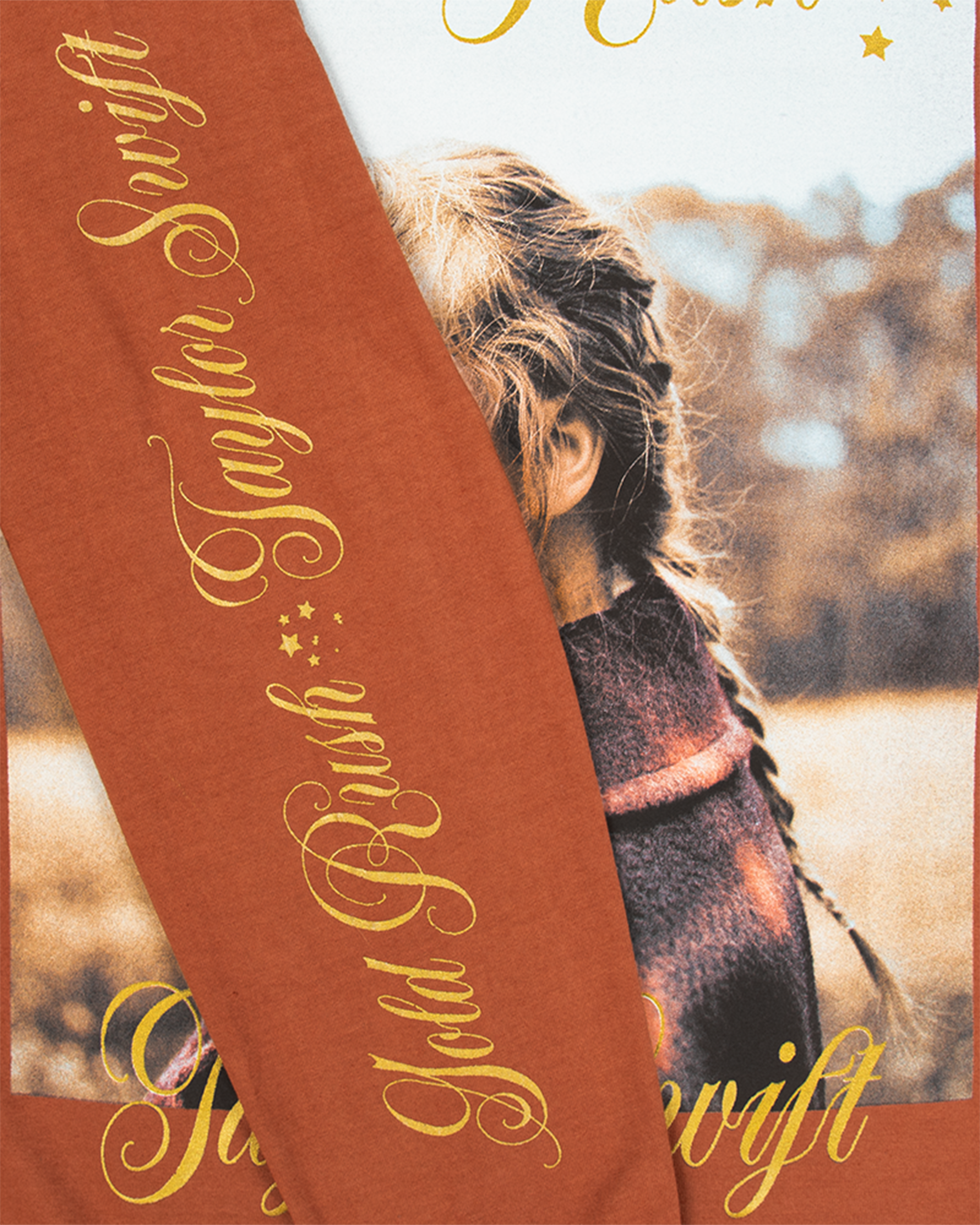 evermore Gold Rush Longsleeve T-Shirt detail