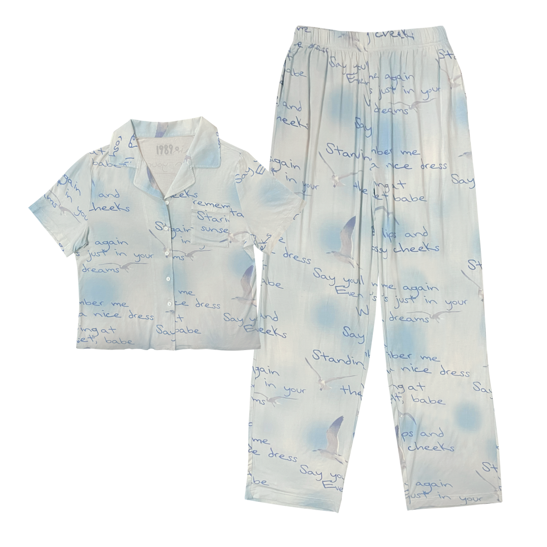 Wildest Dreams Blue Pajama Set