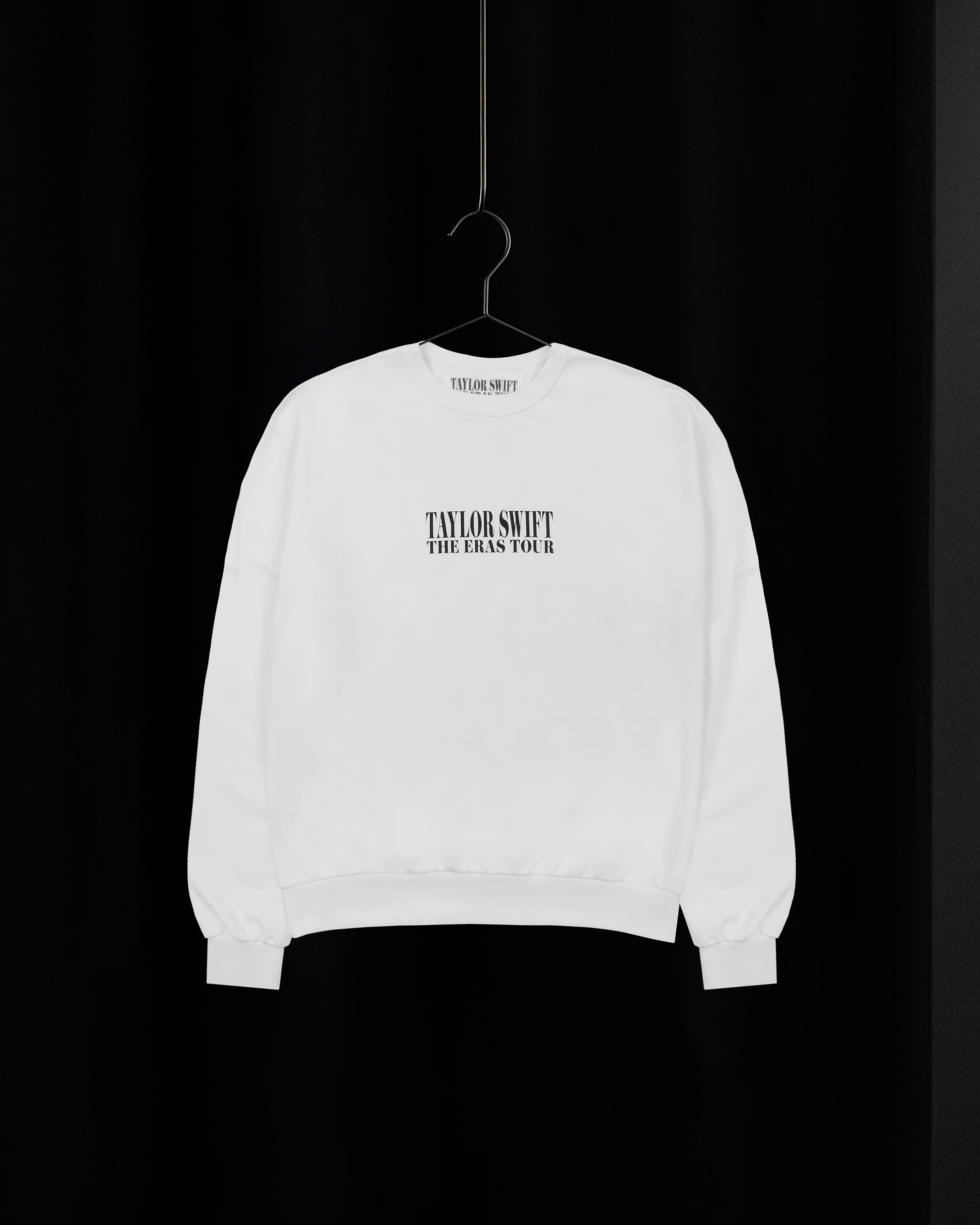 Taylor Swift | The Eras Tour White Crewneck editorial front