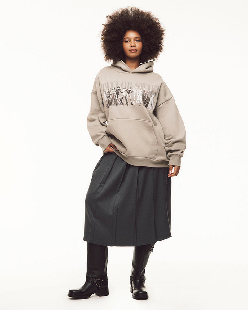 TTPD Eras Beige Hoodie