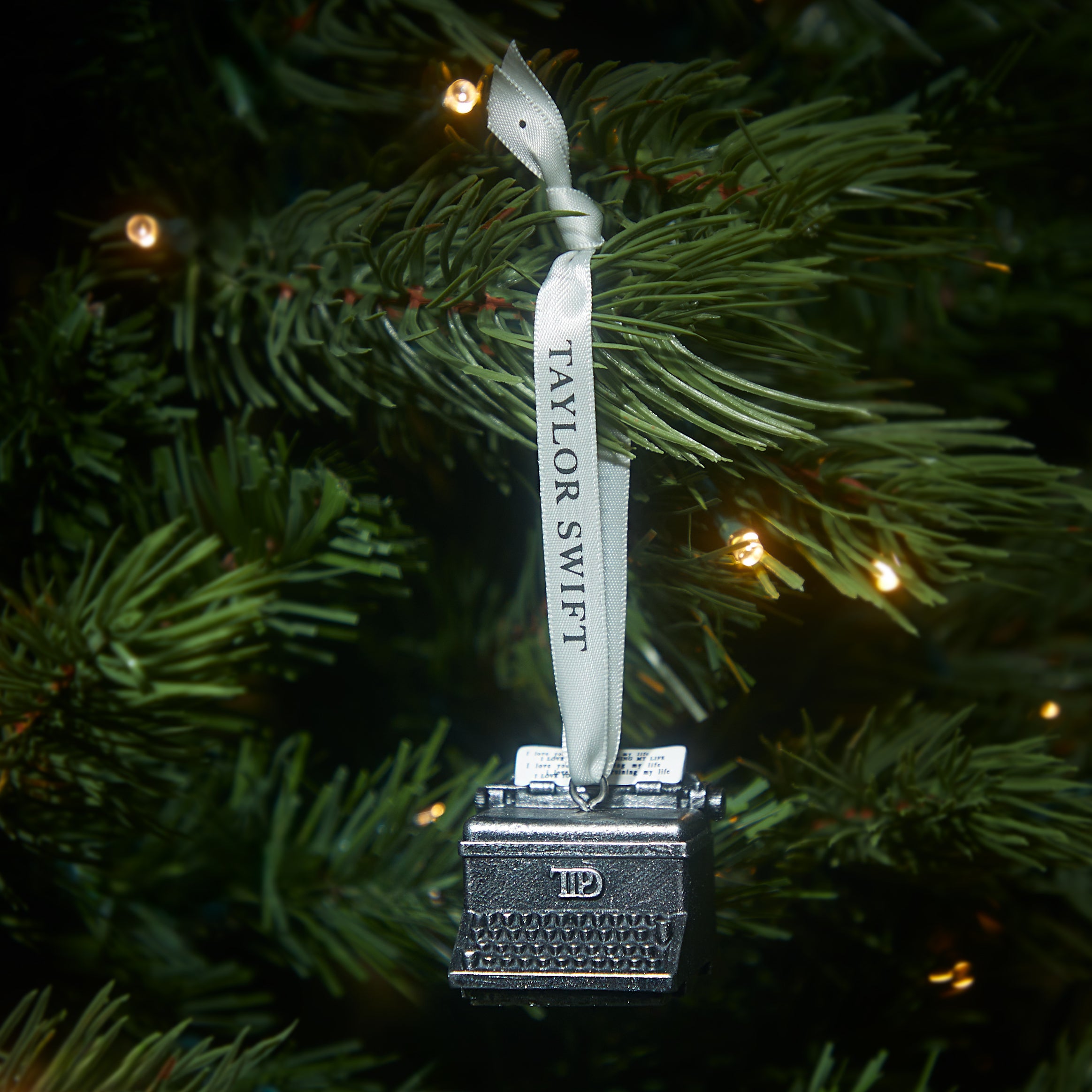 TTPD Typewriter Ornament editorial