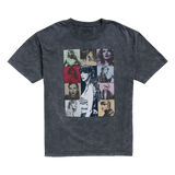 Taylor Swift The Eras International Tour Mineral Wash Gray T-Shirt Front