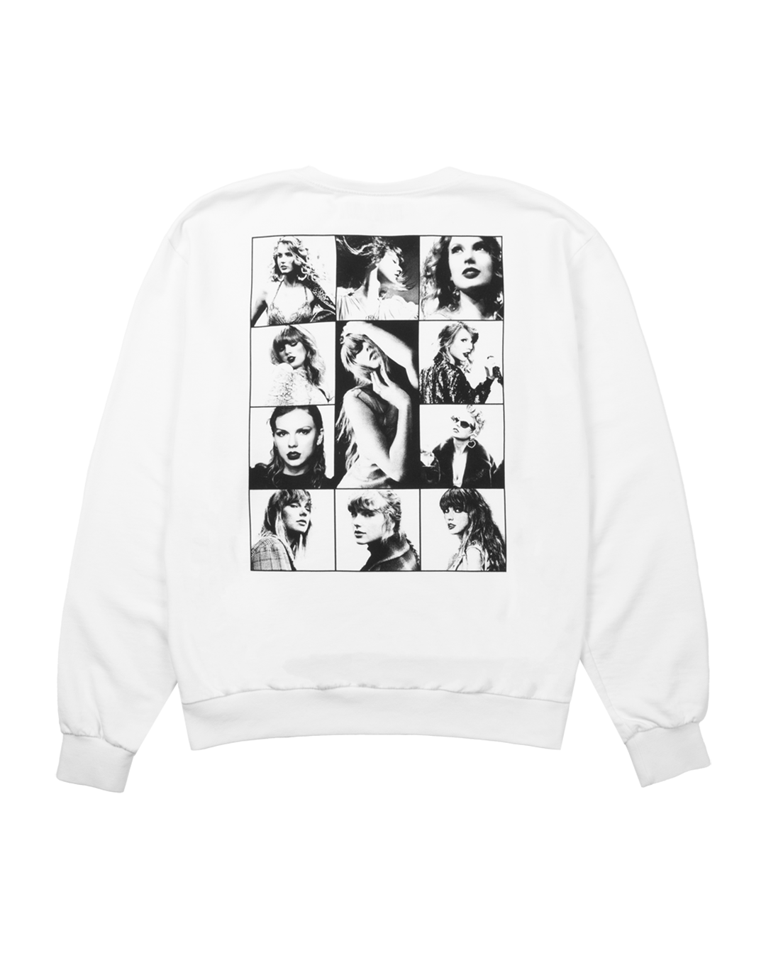 Taylor Swift | The Eras Tour White Crewneck back