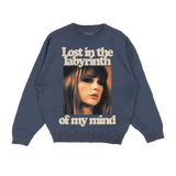 Lost in the Labyrinth of my Mind Crewneck Pullover Front