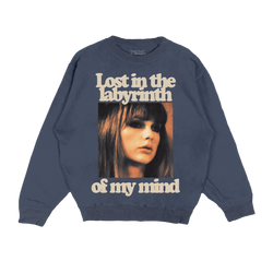 Lost in the Labyrinth of my Mind Crewneck Pullover Front
