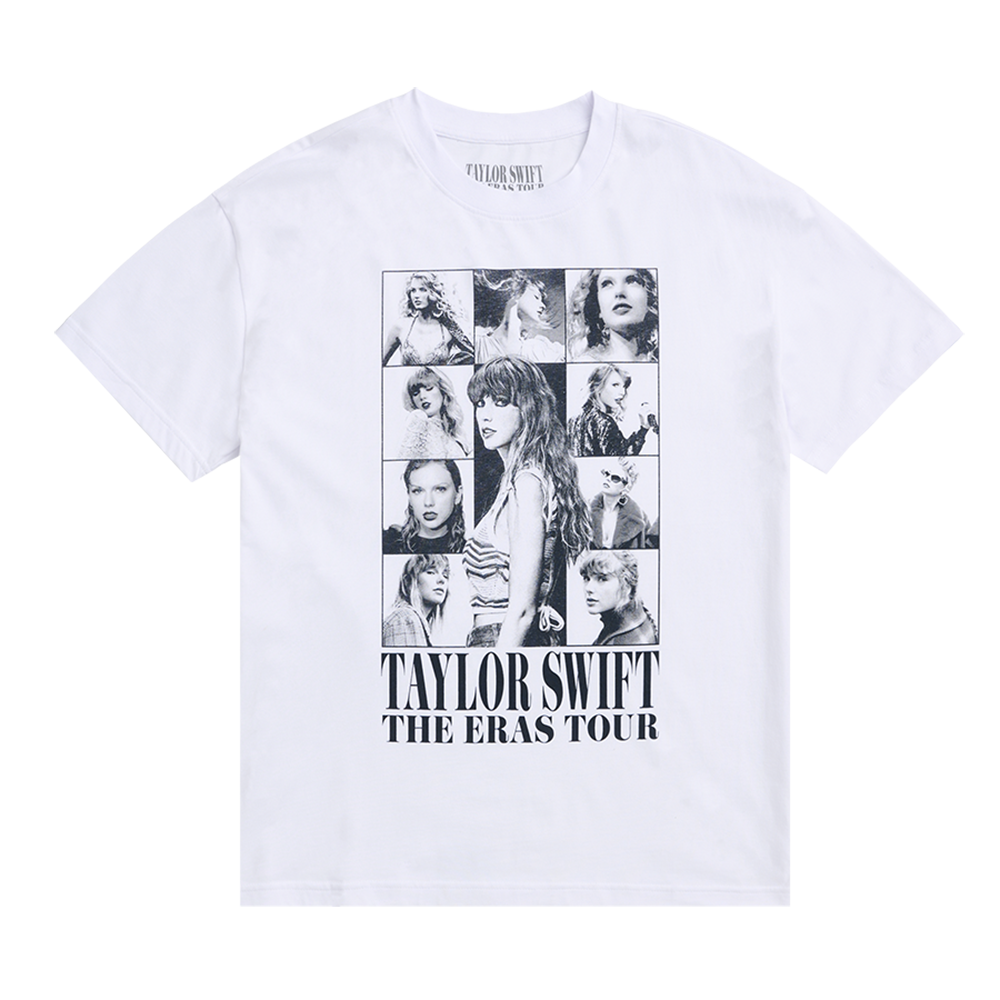 Taylor Swift | The Eras Tour White T-Shirt Front