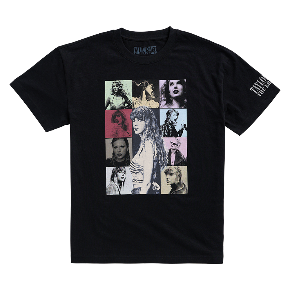 Taylor Swift The Tour Black T-Shirt – Taylor Swift Official Store