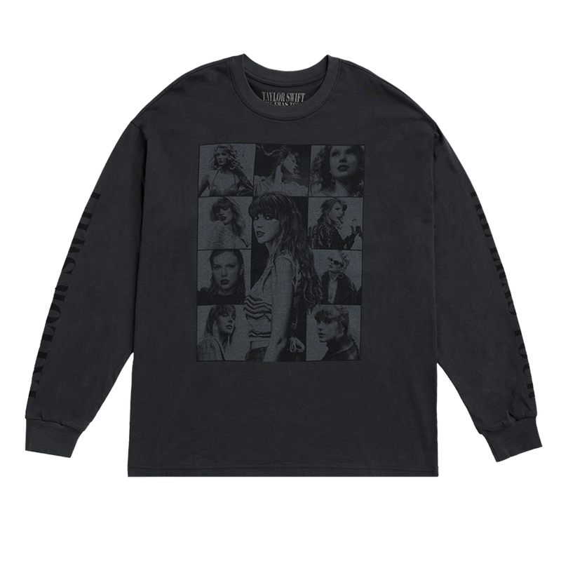 Taylor Swift The Eras Tour Black Long Sleeve T-Shirt – Taylor Swift  Official Store