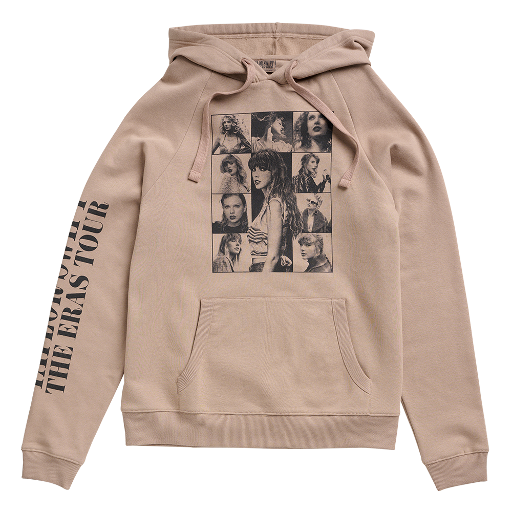 Taylor Swift | The Eras Tour Taupe Hoodie Front