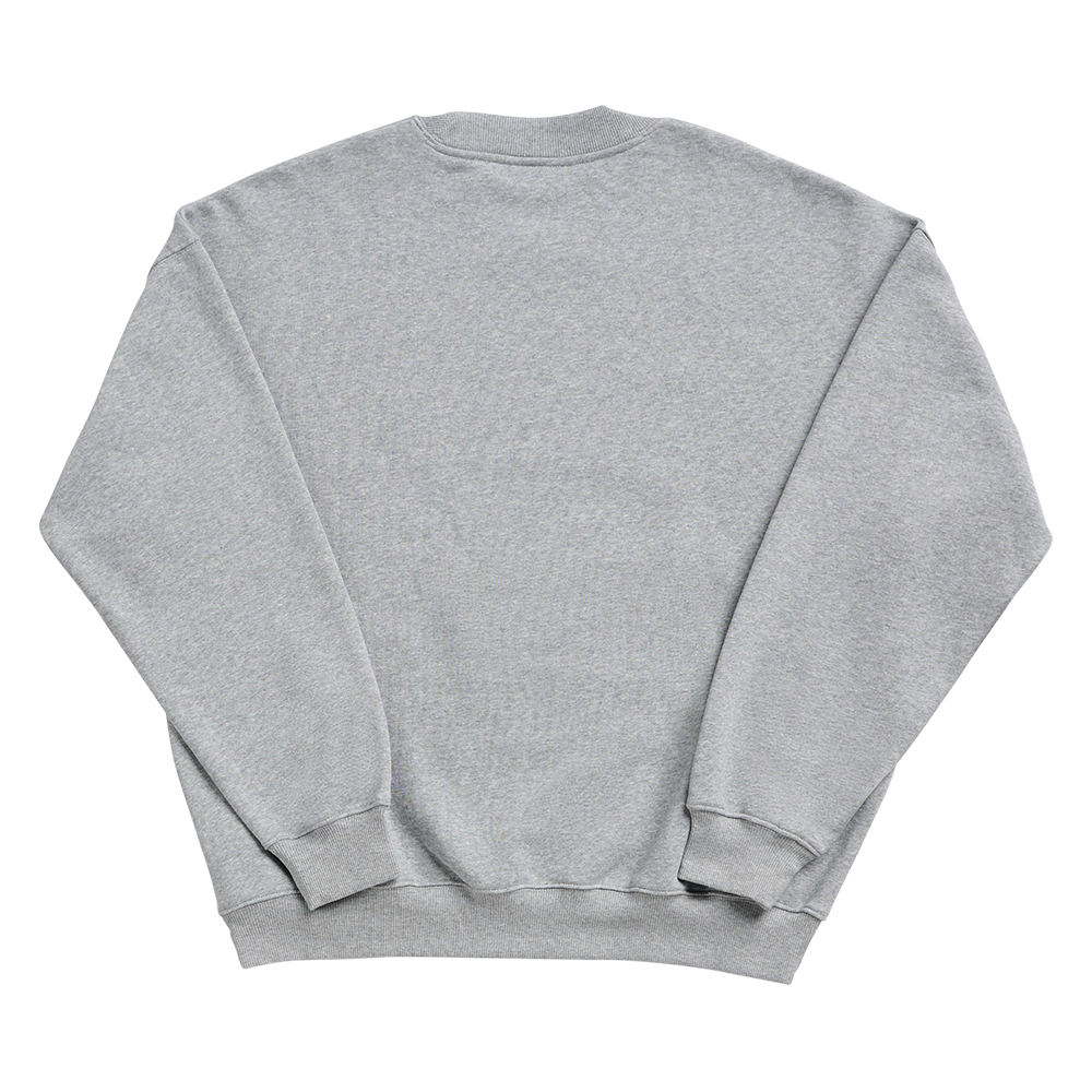 Heather gray crewneck sweatshirt online