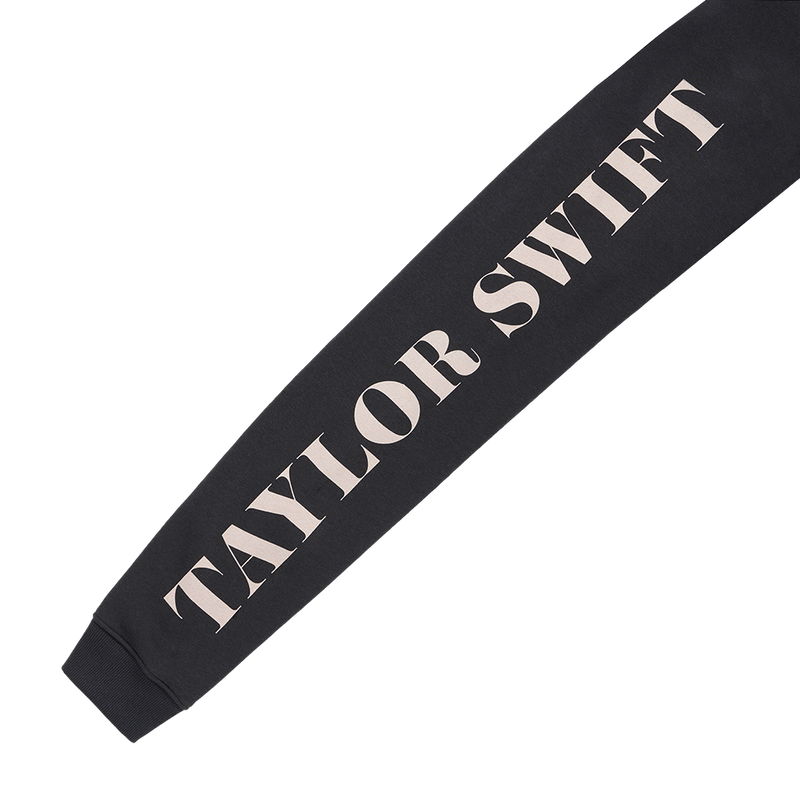 Taylor Swift The Eras Tour Black Hoodie Right Sleeve