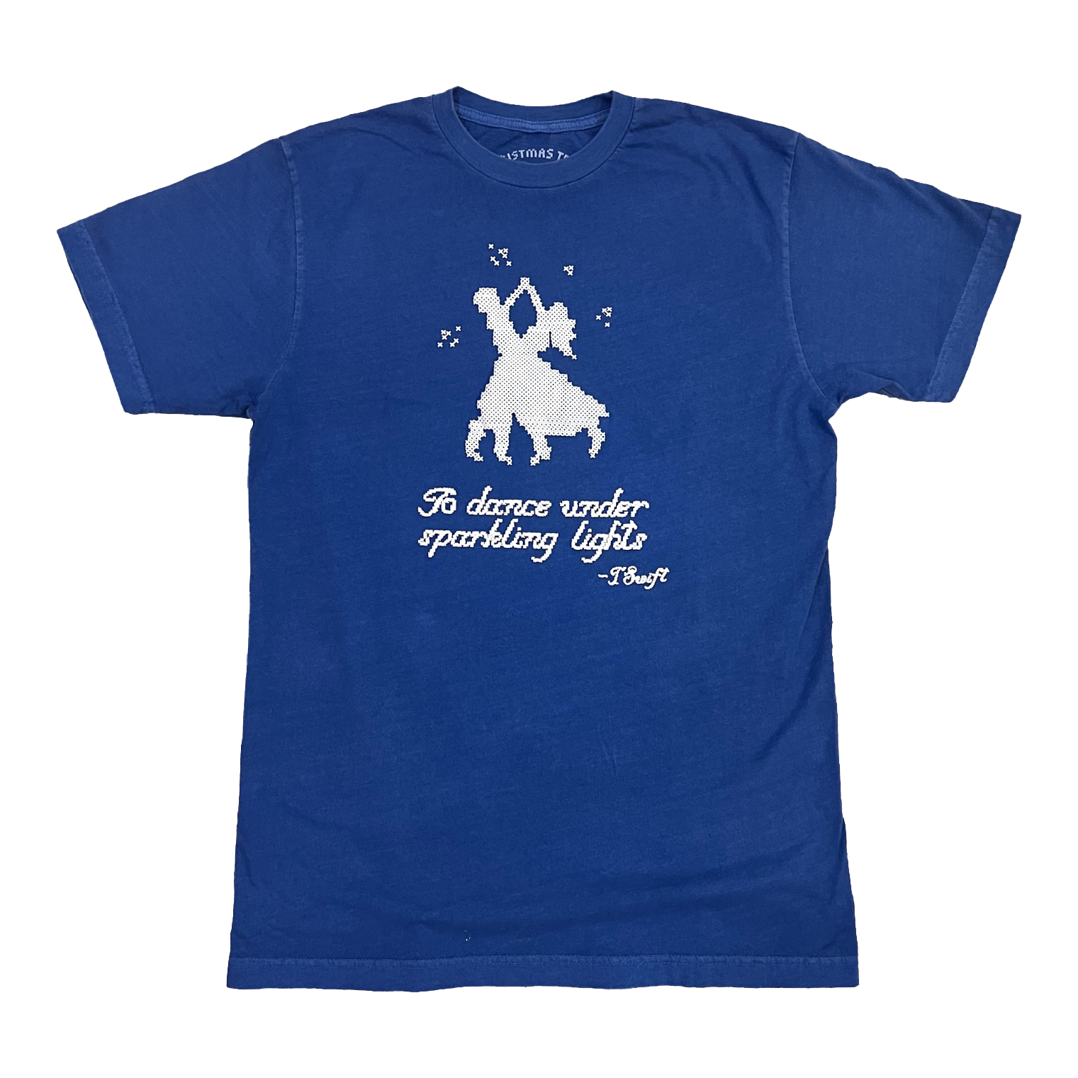 Christmas Tree Farm Blue T-Shirt Front