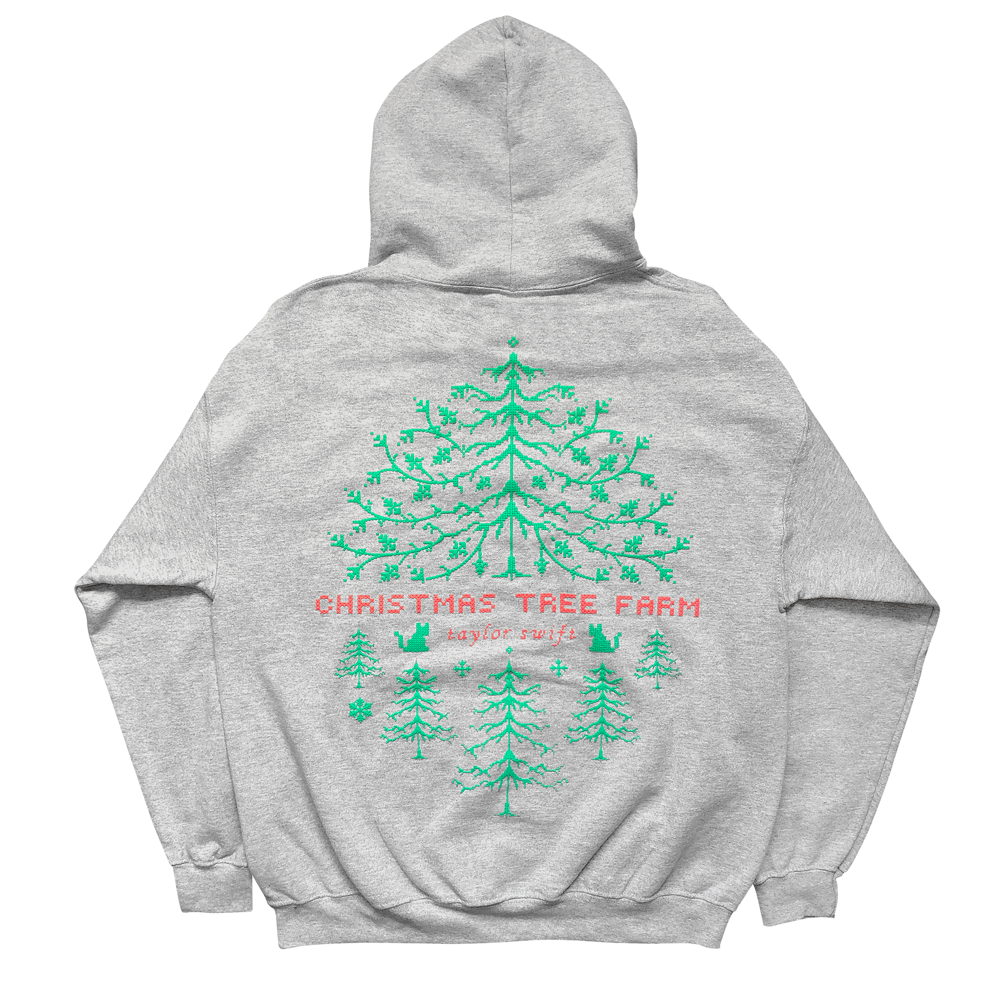 Christmas Tree Farm Hoodie Back