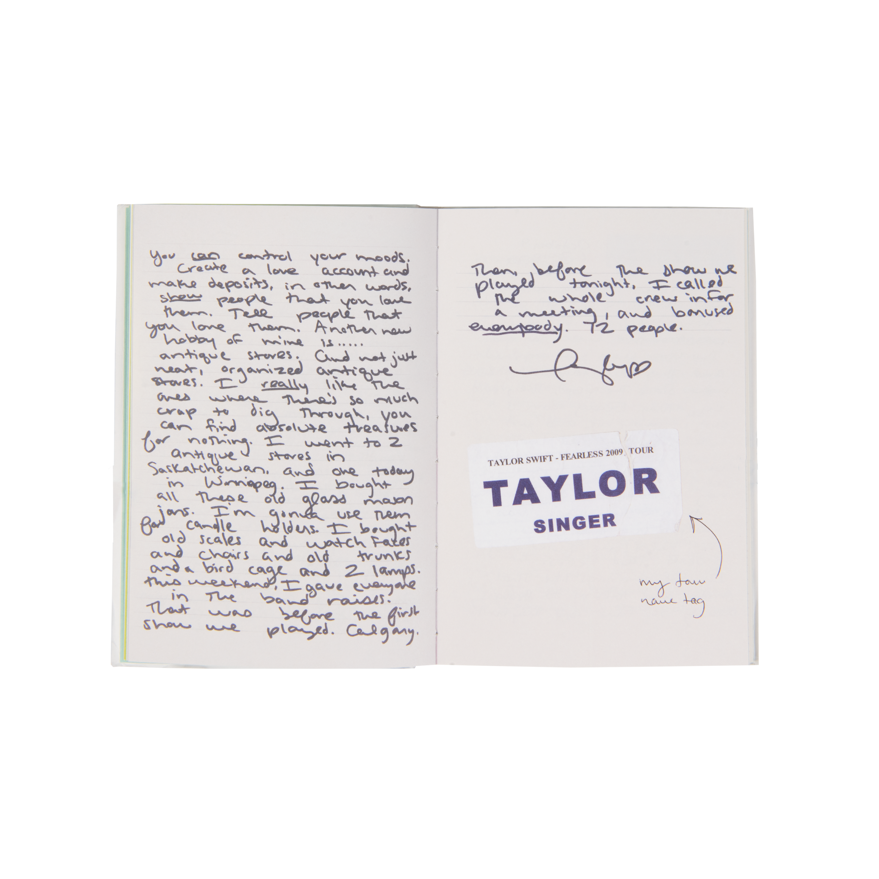 Lover CD Deluxe Version 3 Taylor's Journal
