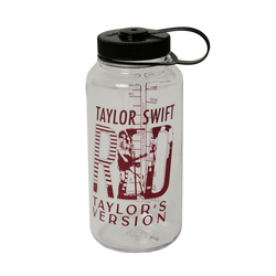 AUTHENTIC Taylor Swift We Won't Be Sleeping Water Bottle Red Merch
