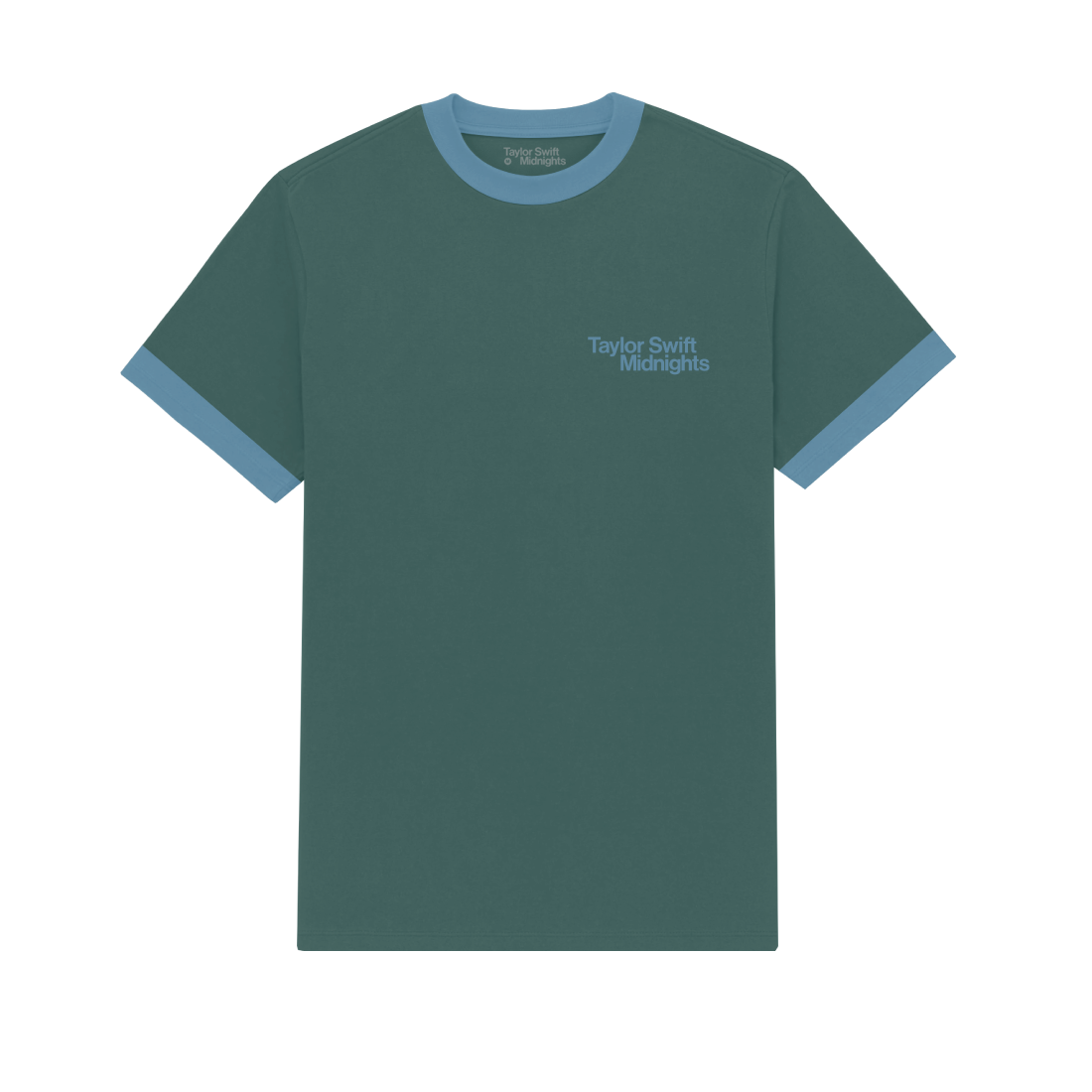 Taylor Swift Midnights Green Ringer T-Shirt