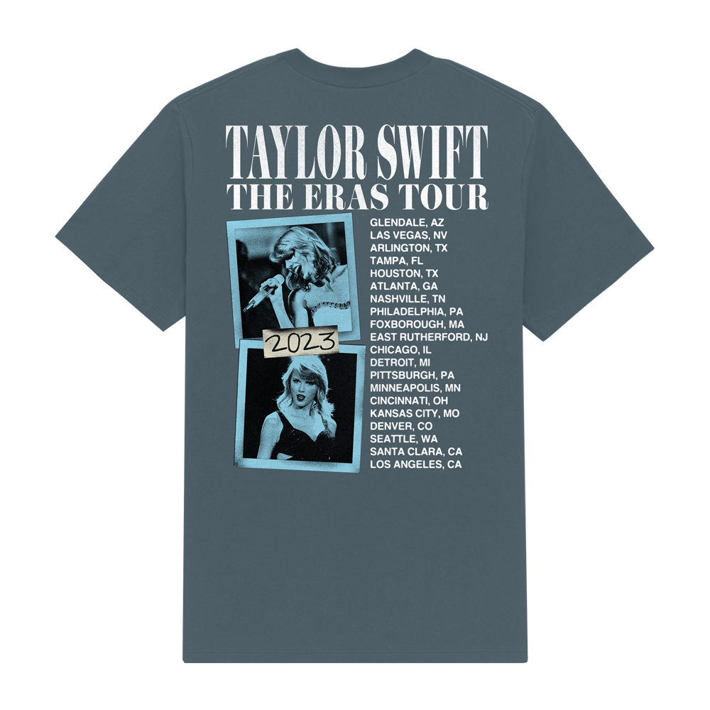 Taylor Swift | The Eras Tour 1989 Album T-Shirt Back