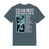 Taylor Swift The Eras Tour 1989 Album T-Shirt Back