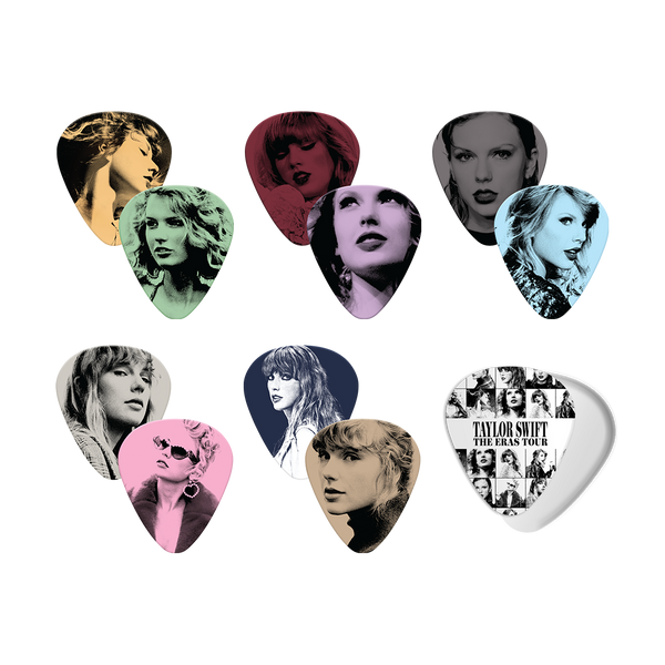 Taylor Swift The Eras Tour Guitar Pick-Shaped Coasters Full Set