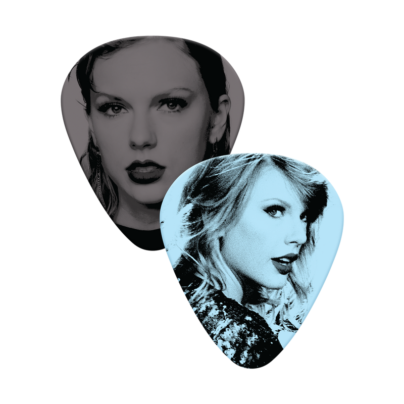 Taylor Swift The Eras Tour Guitar Pick-Shaped Reputation and 1989 Coasters