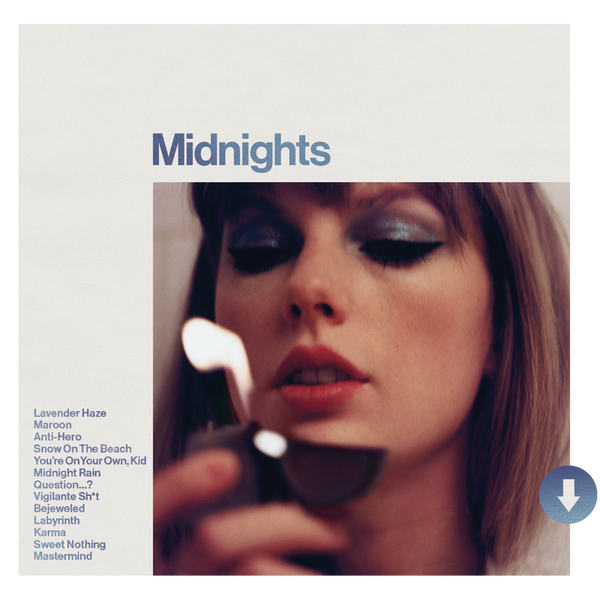 Midnights: Moonstone Blue Edition Digital Album (Clean)