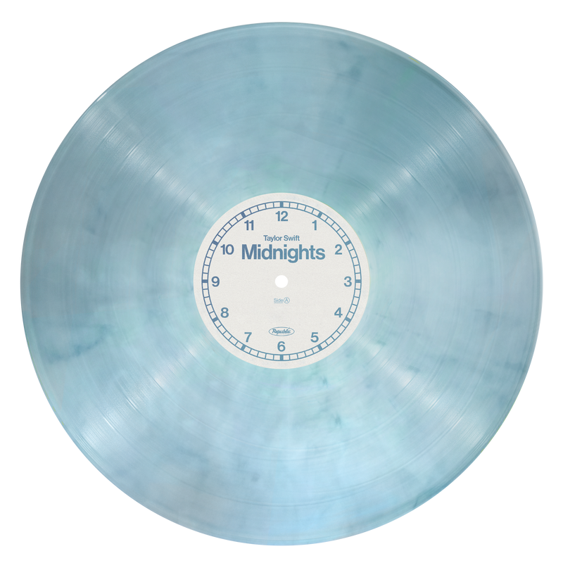 Midnights: Moonstone Blue Edition Vinyl Disc