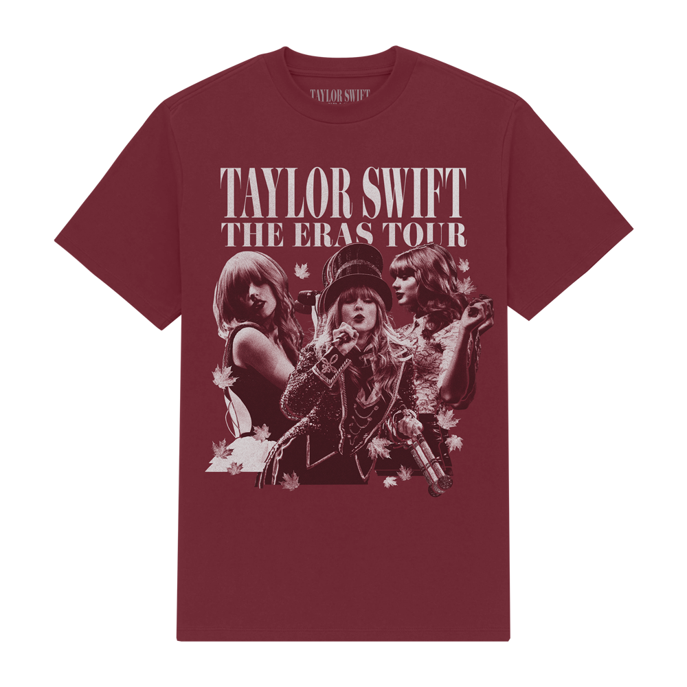 Taylor Swift | The Eras Tour RED (Taylor's Version) Album T-Shirt Front